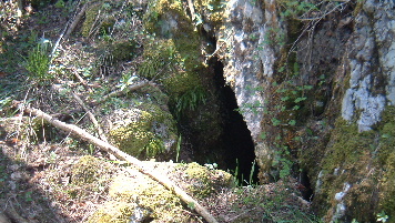 Petite Grotte du Risel, sur la commune de Montricher dans le canton de Vaud