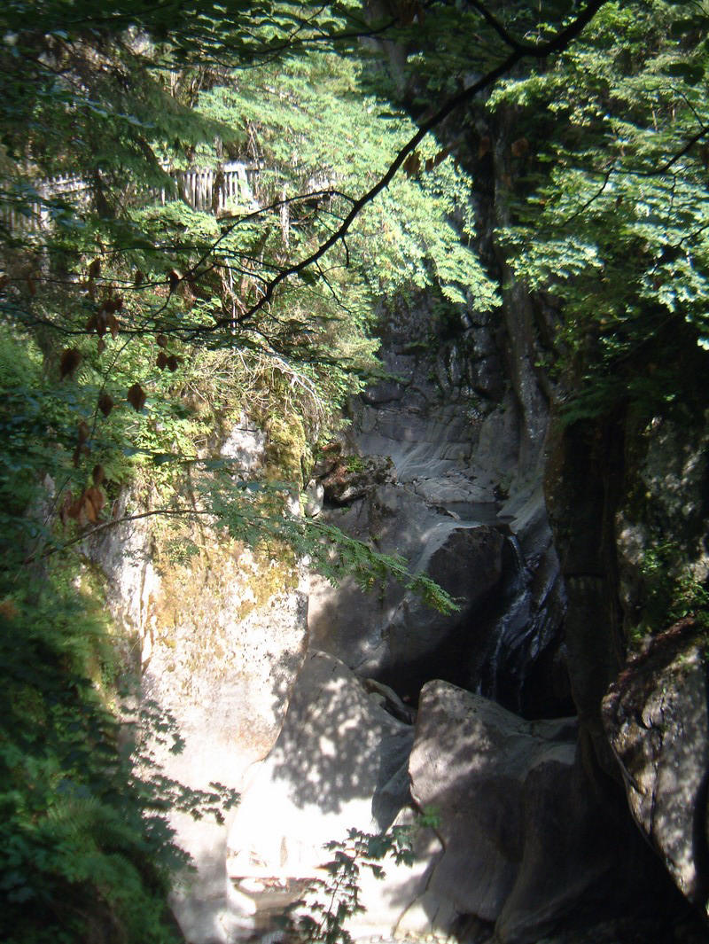 Gorges du Triège, balade viste aux Marécottes dans le ...
