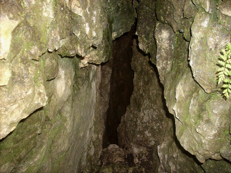 Gouffre de la Pleine Lune, sur la commune du Chenit dans le canton de Vaud
